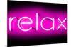 Neon Relax PB-Hailey Carr-Mounted Art Print