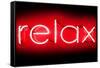 Neon Relax RB-Hailey Carr-Framed Stretched Canvas