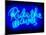 Neon Ride The Waves BB-Hailey Carr-Mounted Art Print