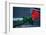 Neon rose, Waterfront Park, Portland, Oregon, USA-Panoramic Images-Framed Photographic Print