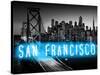 Neon San Francisco AB-Hailey Carr-Stretched Canvas