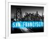 Neon San Francisco AB-Hailey Carr-Framed Art Print