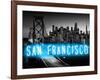 Neon San Francisco AB-Hailey Carr-Framed Art Print