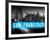 Neon San Francisco AB-Hailey Carr-Framed Art Print