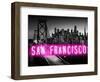 Neon San Francisco PB-Hailey Carr-Framed Art Print