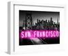 Neon San Francisco PB-Hailey Carr-Framed Art Print