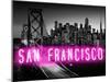 Neon San Francisco PB-Hailey Carr-Mounted Art Print