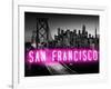 Neon San Francisco PB-Hailey Carr-Framed Art Print