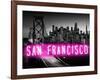 Neon San Francisco PB-Hailey Carr-Framed Art Print