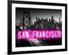 Neon San Francisco PB-Hailey Carr-Framed Art Print