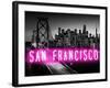 Neon San Francisco PB-Hailey Carr-Framed Art Print