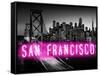 Neon San Francisco PB-Hailey Carr-Framed Stretched Canvas