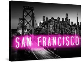 Neon San Francisco PB-Hailey Carr-Stretched Canvas