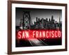 Neon San Francisco RB-Hailey Carr-Framed Art Print