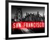 Neon San Francisco RB-Hailey Carr-Framed Art Print