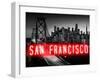 Neon San Francisco RB-Hailey Carr-Framed Art Print