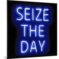 Neon Seize The Day BB-Hailey Carr-Mounted Art Print