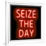 Neon Seize The Day RB-Hailey Carr-Framed Art Print