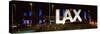 Neon Sign at an Airport, Lax Airport, City of Los Angeles, Los Angeles County, California, USA-null-Stretched Canvas