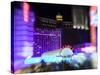 Neon Sign, Bally's Casino, Las Vegas, Nevada, USA-Walter Bibikow-Stretched Canvas