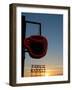 Neon Sign for Coffee, Post Alley, Seattle, Washington State, USA-Aaron McCoy-Framed Photographic Print