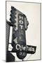 Neon Sign for the Chieftain Hotel and Pub, Squamish, British Columbia, Canada-Walter Bibikow-Mounted Photographic Print