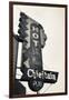 Neon Sign for the Chieftain Hotel and Pub, Squamish, British Columbia, Canada-Walter Bibikow-Framed Photographic Print