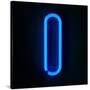 Neon Sign Letter I-badboo-Stretched Canvas