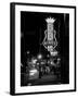 Neon sign lit up at night, B. B. King's Blues Club, Memphis, Shelby County, Tennessee, USA-null-Framed Photographic Print