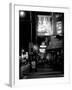 Neon sign lit up at night in a city, Rum Boogie Cafe, Beale Street, Memphis, Shelby County, Tenn...-null-Framed Photographic Print