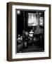 Neon sign lit up at night in a city, Rum Boogie Cafe, Beale Street, Memphis, Shelby County, Tenn...-null-Framed Photographic Print