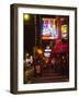 Neon Sign Lit Up at Night in a City, Rum Boogie Cafe, Beale Street, Memphis, Shelby County-null-Framed Photographic Print