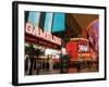 Neon Sign on Fremont Street, Las Vegas, Nevada, United States of America, North America-Richard Cummins-Framed Photographic Print