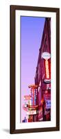 Neon Signs at Dusk, Nashville, Tennessee, USA-null-Framed Photographic Print