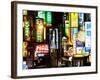 Neon Signs at Night, Taipei, Taiwan, Asia-Charles Bowman-Framed Photographic Print