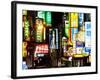 Neon Signs at Night, Taipei, Taiwan, Asia-Charles Bowman-Framed Photographic Print