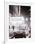 Neon Signs at Night Time on Broadway in New York-null-Framed Photographic Print