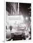 Neon Signs at Night Time on Broadway in New York-null-Framed Photographic Print