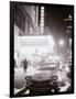 Neon Signs at Night Time on Broadway in New York-null-Framed Photographic Print