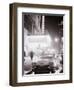 Neon Signs at Night Time on Broadway in New York-null-Framed Photographic Print