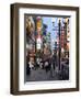 Neon Signs Bring Dotonbori Entertainment District to Life after Sunset, Osaka, Japan-null-Framed Photographic Print