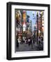 Neon Signs Bring Dotonbori Entertainment District to Life after Sunset, Osaka, Japan-null-Framed Photographic Print