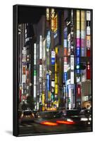 Neon Signs in Shinjuku Area, Tokyo, Japan, Asia-Stuart Black-Framed Photographic Print