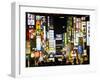 Neon Signs, Kabukicho, Shinjuku, Tokyo, Japan, Asia-Ben Pipe-Framed Photographic Print