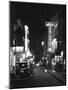 Neon Signs Lining Chinatown Street-null-Mounted Photographic Print