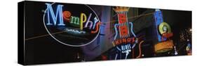 Neon Signs, Memphis, Tennessee, USA-null-Stretched Canvas