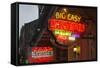 Neon Signs on Bourbon Street, French Quarter, New Orleans, Louisiana, USA-Jamie & Judy Wild-Framed Stretched Canvas