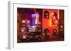 Neon Signs on Broadway Street, Nashville, Tennessee, United States of America, North America-Richard Cummins-Framed Photographic Print