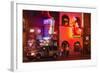 Neon Signs on Broadway Street, Nashville, Tennessee, United States of America, North America-Richard Cummins-Framed Photographic Print