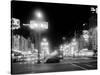 Neon Signs on Canal Street in New Orleans-null-Stretched Canvas